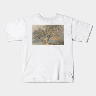 A Great Tree by J.M.W. Turner Kids T-Shirt